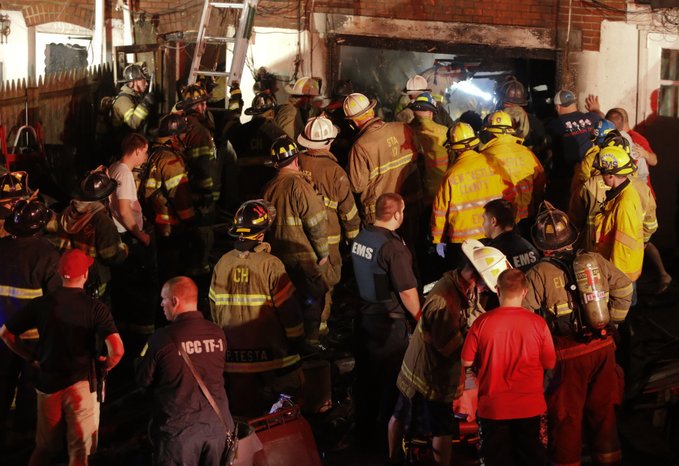 Delaware Firefighters Killed In Rowhouse Blaze