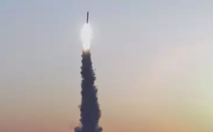 Small experimental satellite launched by new Chinese rocket