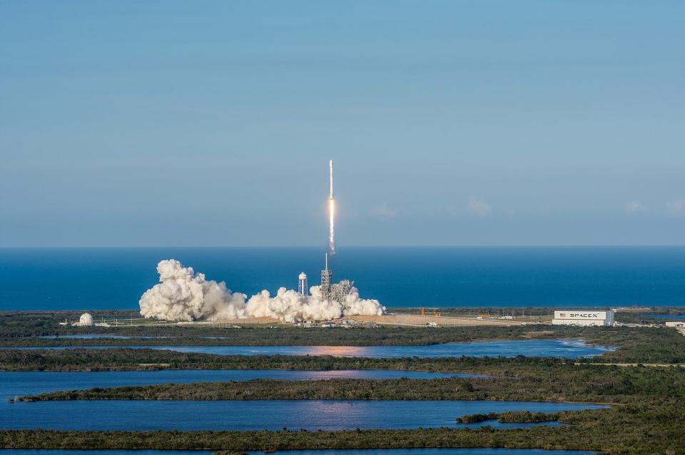 SpaceX Launches Its Reusable Rocket (Watch)