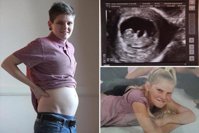 Hayden Cross: Brit man Gives Birth to Baby Girl