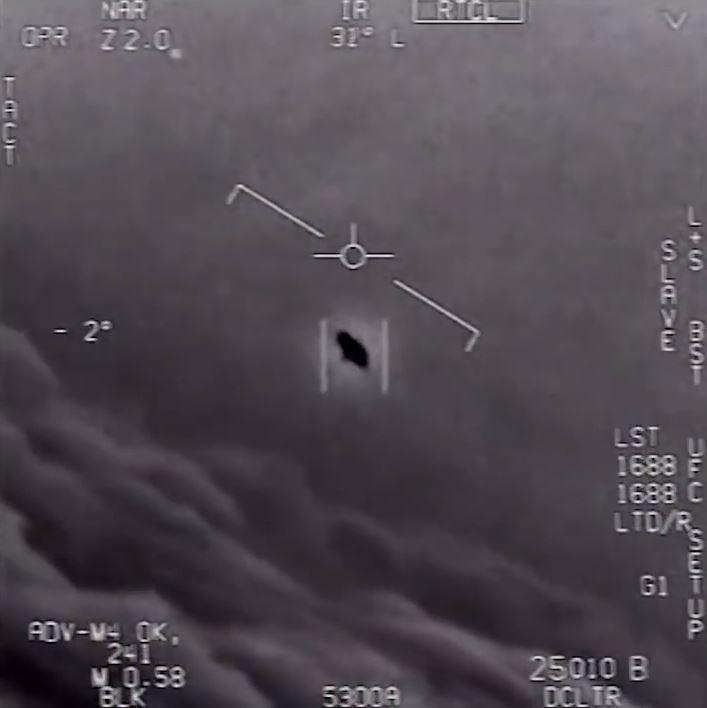 UFO footage from Navy Pilots over San Diego coast