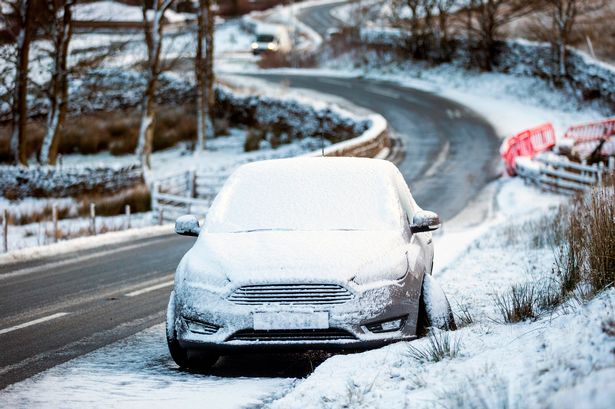 Snow and ice warnings as wintry conditions grip UK