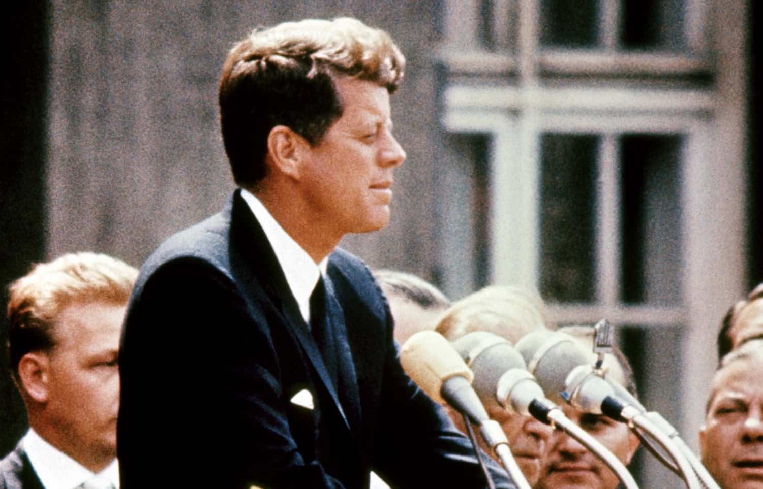 Kennedy's 'lost' speech brought to life 54 years after his death