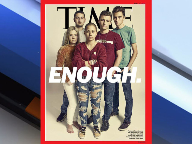 Parkland On Time Cover ahead of March for Our Lives