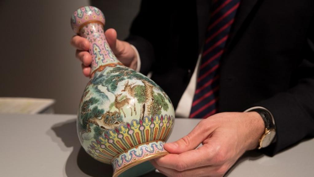Chinese vase found in attic sells for €16.2 million, Report