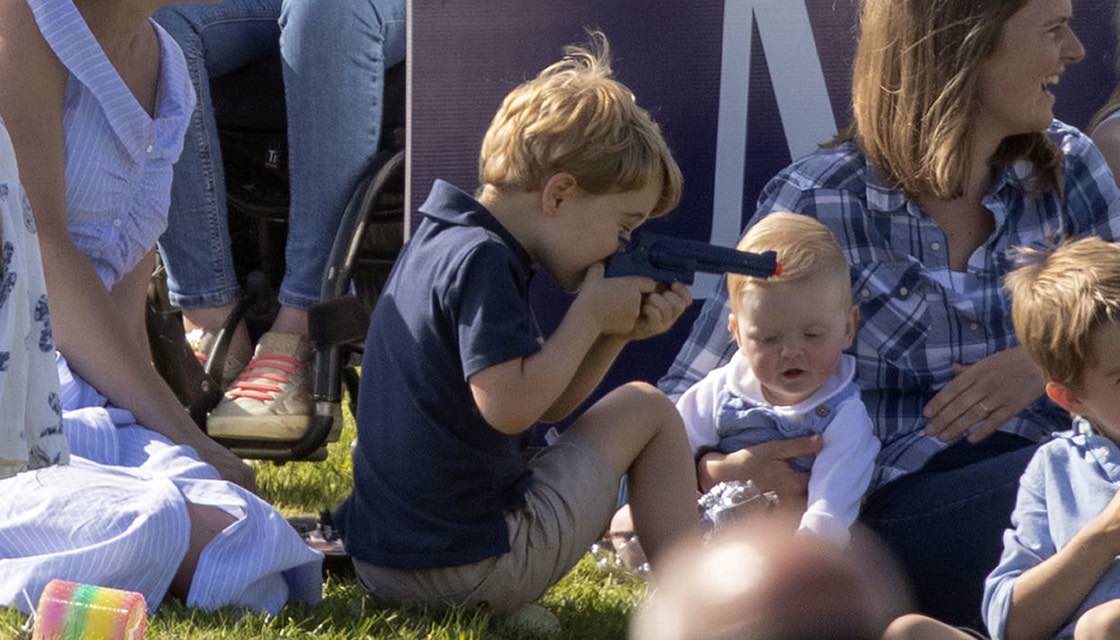 Prince George's Toy Gun Sparks Outrage (Photo)