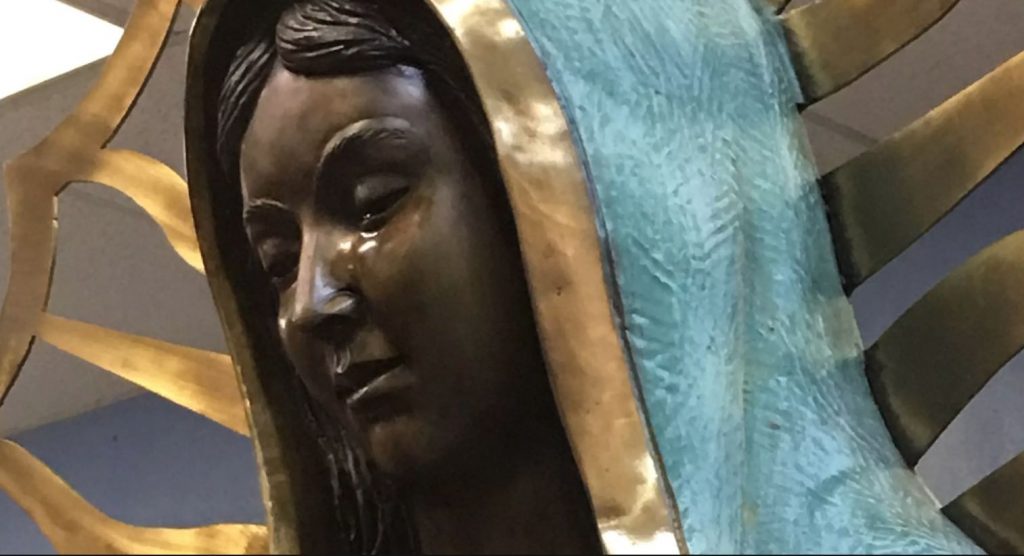 Virgin Mary statue 'weeping olive oil' (Watch)  Top News