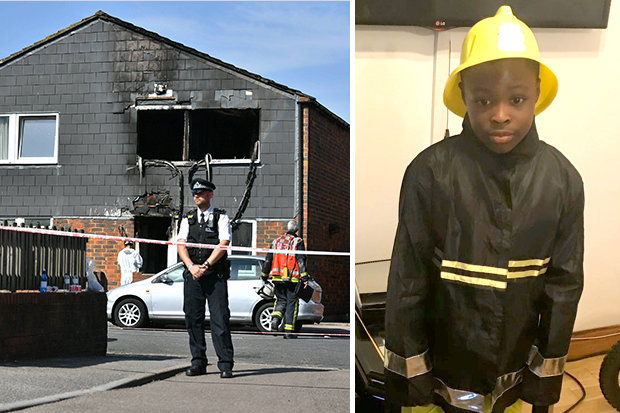 Boy, 7, dies in suspicious house fire in London, Report