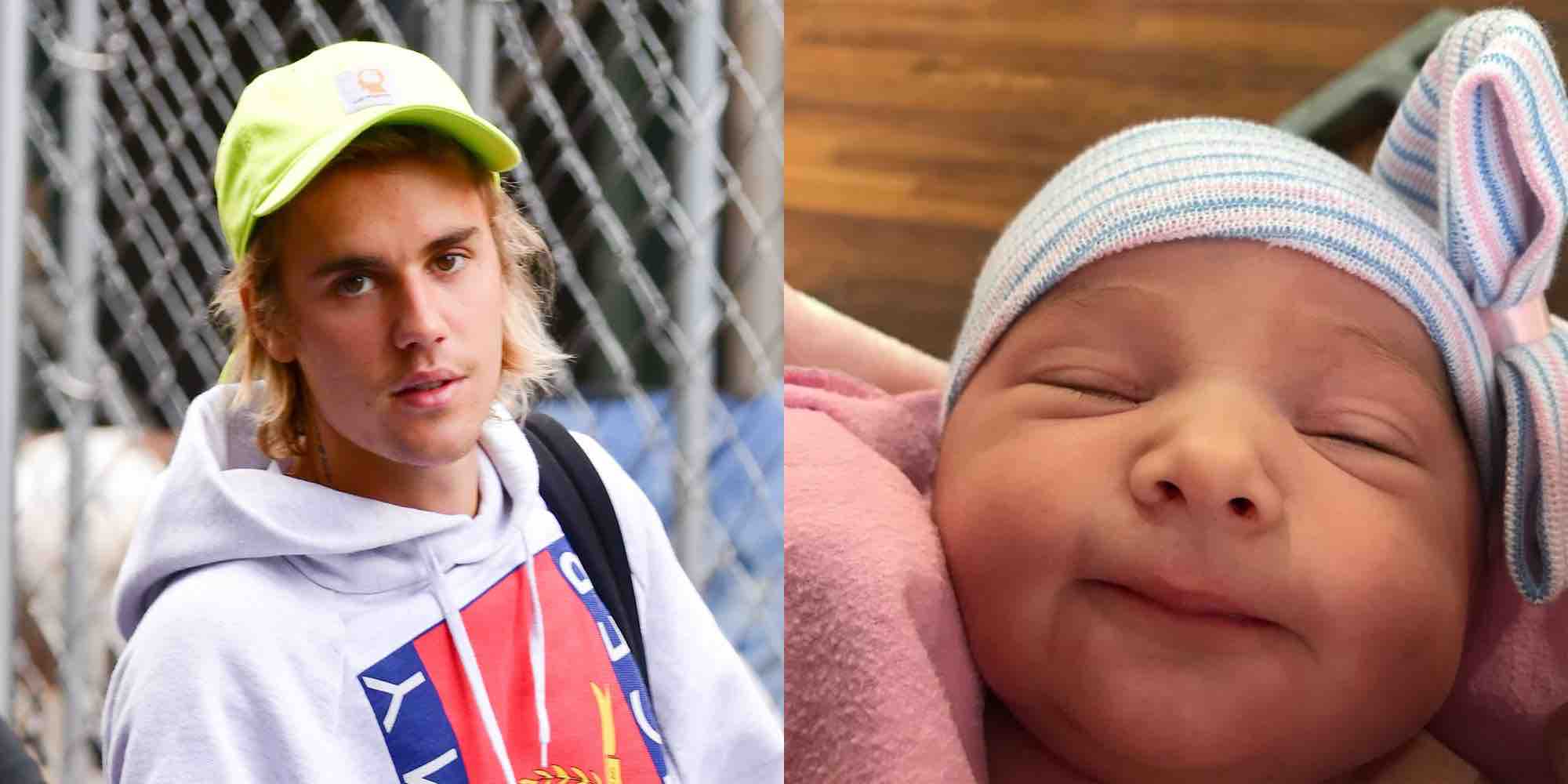 Justin Bieber Introduces the World to His New Baby Sister (Photo)