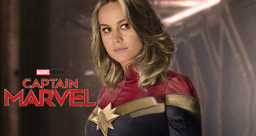 Brie Larson Teases Massive 'Captain Marvel' (Photo)