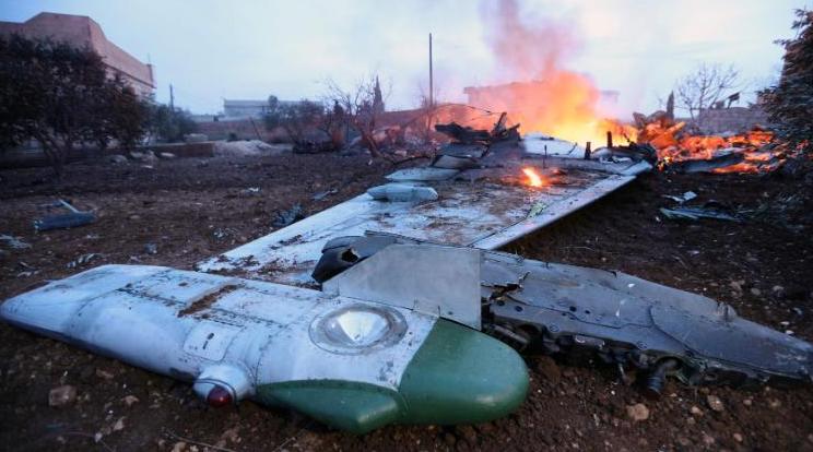 Russian Plane Shot Down By Syrian Forces, Report