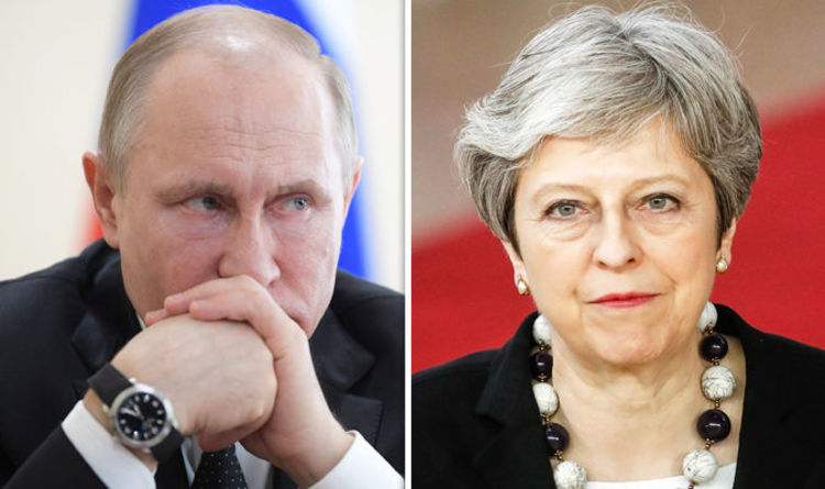 Theresa May 'orders cyberwar' on Russia's spy, Report