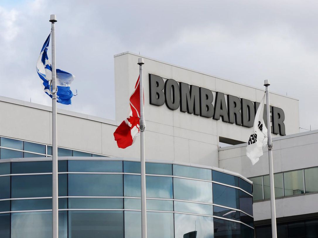 Bombardier exec plan, plunged to its worst week in at least 30 years
