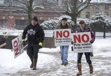Northern Pulp mill wins injunction to stop fishermen’s blockade Northern Pulp mill wins injunction to stop fishermen's blockade