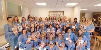 St. Cloud Hospital 32 babies, some special deliveries for the women St. Cloud Hospital 32 babies, some special deliveries for the women