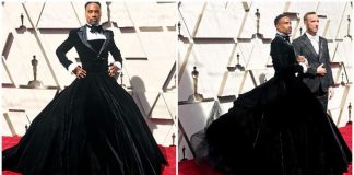 Billy Porter wore a tuxedo and a dress (Photo) Billy Porter wore a tuxedo and a dress (Photo)