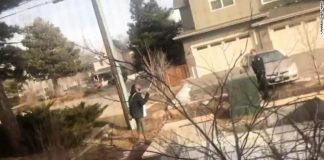 Confronted for picking up trash, officer had his handgun out Confronted for picking up trash, officer had his handgun out