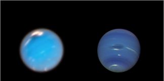 Neptune dark spot: inarguably the galaxy’s most beautiful Neptune dark spot: inarguably the galaxy’s most beautiful