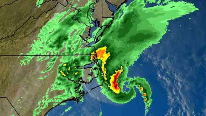 April Bomb Cyclone Off the East Coast Impressive to Look At