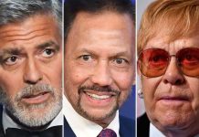 Elton John Joins Clooney Boycott of Brunei-Owned Hotels, Report Elton John Joins Clooney Boycott of Brunei-Owned Hotels, Report
