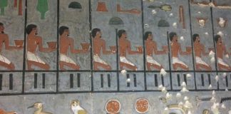 Noble tomb found at Saqqara, named Khuwy