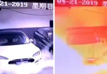 Tesla explosion In Shanghai: Model S fire video adds to Tesla woes pre-results Tesla explosion In Shanghai: Model S fire video adds to Tesla woes pre-results