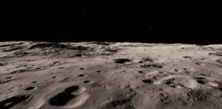 Single moon dust grain collected during Apollo 17 (New Technique) Single moon dust grain collected during Apollo 17 (New Technique)