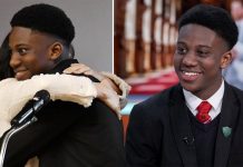 Aker Okoye addresse a handwritten apology for cuddling Meghan Markle Aker Okoye addresse a handwritten apology for cuddling Meghan Markle