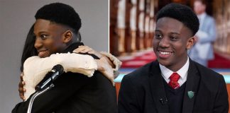 Aker Okoye addresse a handwritten apology for cuddling Meghan Markle Aker Okoye addresse a handwritten apology for cuddling Meghan Markle