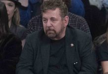 James Dolan tests positive for coronavirus, Report James Dolan tests positive for coronavirus, Report