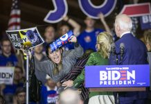 Joe Biden’s Super Tuesday victory Speech Interrupted by Protesters Joe Biden's Super Tuesday victory Speech Interrupted by Protesters