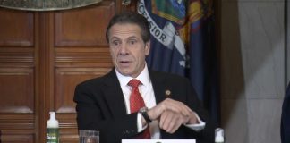 New York Gov. Reveals State Hand Sanitizer, Report New York Gov. Reveals State Hand Sanitizer, Report