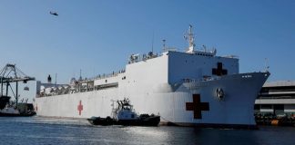 Coronavirus USA Update: USNS Mercy crew member tests positive for COVID-19 Coronavirus USA Update: USNS Mercy crew member tests positive for COVID-19