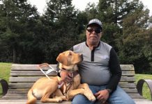 Barbara Borbeck takes care of veteran and his guide dog for weeks Barbara Borbeck takes care of veteran and his guide dog for weeks