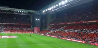 Copenhagen: Students go back to school in Parken stadium