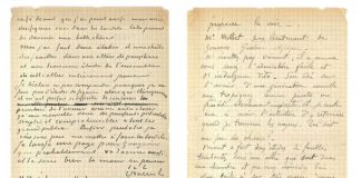 Van Gogh Letter Sells for $343,500 in Paris, Report Van Gogh Letter Sells for $343,500 in Paris, Report