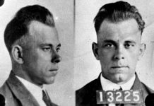 Bank robber John Dillinger was shot to death (From the Archives) Bank robber John Dillinger was shot to death (From the Archives)