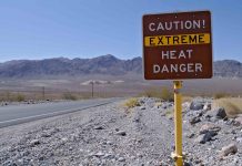 Death Valley high temperature record of July 10, 1913 Death Valley high temperature record of July 10, 1913