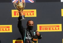 Lewis Hamilton holds on to win wild British GP Lewis Hamilton holds on to win wild British GP