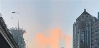 Lujiazui shows a rare natural phenomenon Lujiazui shows a rare natural phenomenon