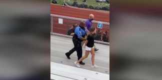 Police tase woman at football game in Logan, Ohio (Video)