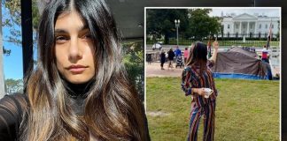 Pornhub star Mia Khalifa trolls Donald Trump election loss Pornhub star Mia Khalifa trolls Donald Trump election loss