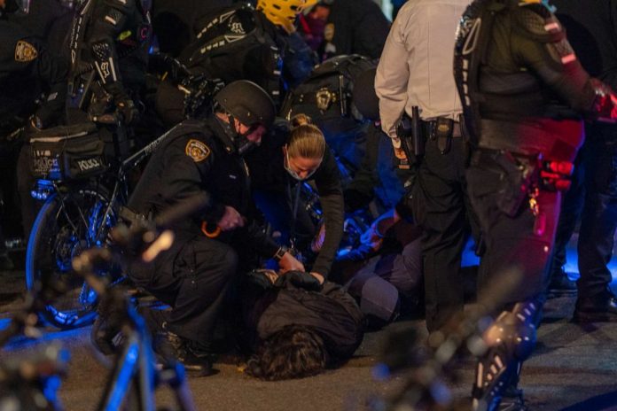 US election live updates: 8 arrested, riot declared in Portland protests; over 20 arrested in New York City