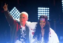 Eminem apologizes to Rihanna for Chris Brown lyric in old leaked song (Reports) Eminem apologizes to Rihanna for Chris Brown lyric in old leaked song (Reports)