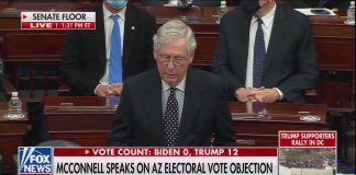 Mitch McConnell: “Our democracy would enter a death spiral” if Congress overturned election Mitch McConnell: "Our democracy would enter a death spiral" if Congress overturned election