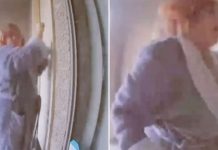 Watch: Mum-of-four’s doorbell camera shows how ‘hero’ neighbour saved her entire family from fire Watch: Mum-of-four's doorbell camera shows how 'hero' neighbour saved her entire family from fire