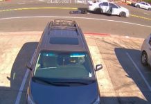 CCTV captures woman being dragged along road by robbers in car (Video) CCTV captures woman being dragged along road by robbers in car (Video)