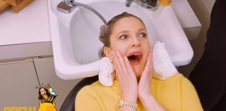 Drew Barrymore had sex in a car, Report