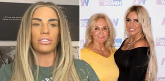 Katie Price shares heartache over seeing terminally ill mum Amy struggling to breathe (Photo) Katie Price shares heartache over seeing terminally ill mum Amy struggling to breathe (Photo)