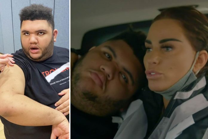 Katie Price’s son Harvey rushed to hospital following 